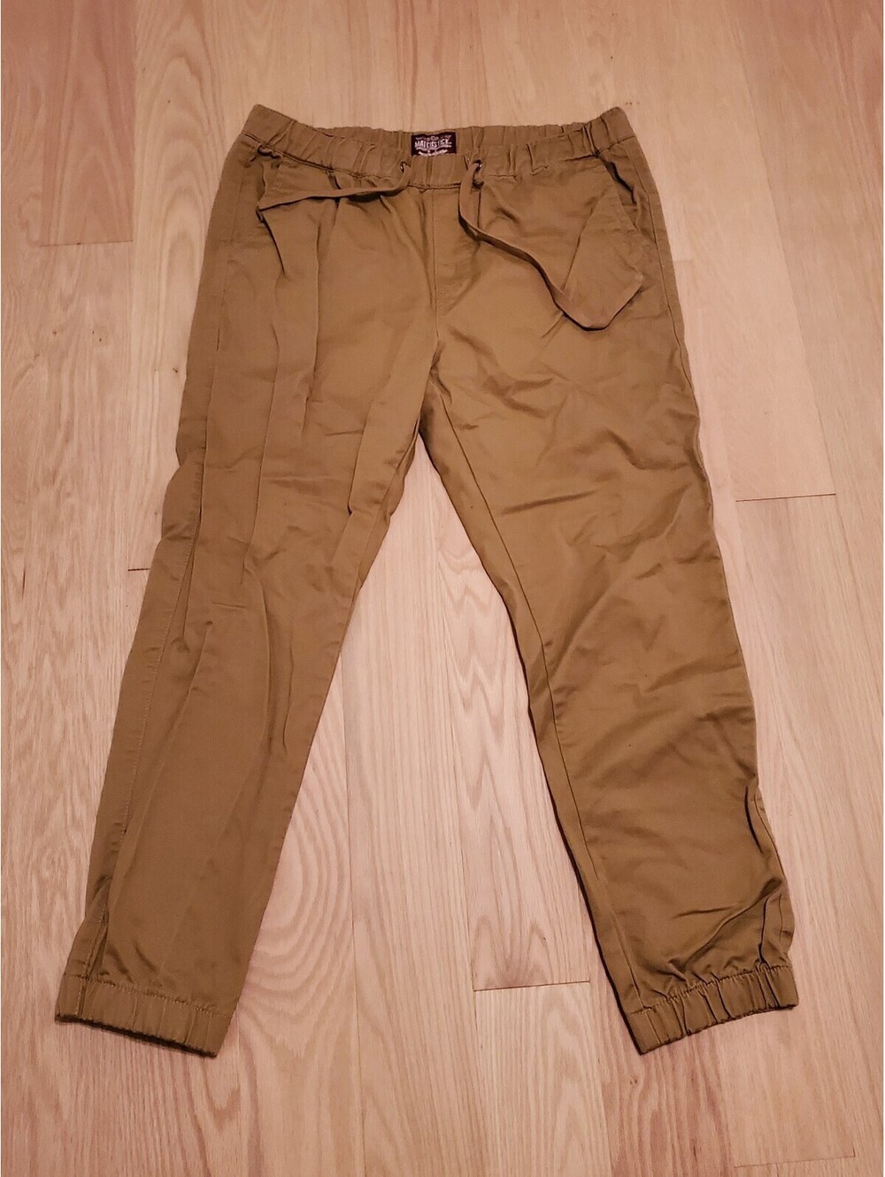 Matchstick Brown Casual Jogger Pants